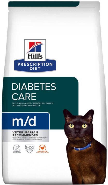 Hill's PD Diabetes Care m d Kattenvoer Kip 3 kg