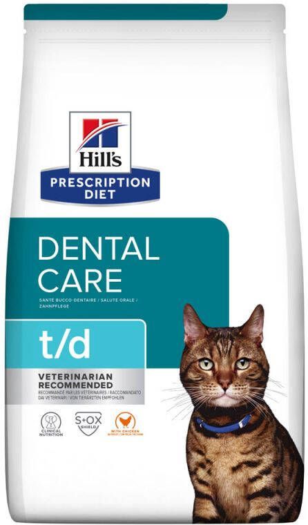 Hill's PD Dental Care t d Kattenvoer Kip 3 kg