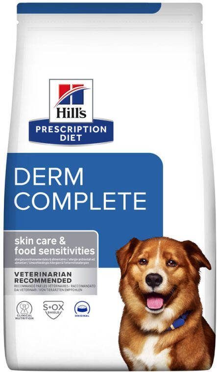 Hill's PD Hill's Prescription Diet Derm Complete Hondenvoer Kip 12 kg