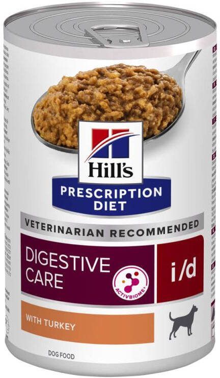 Hill's PD Hill's Prescription Diet Digestive Care i d Hondenvoer Kalkoen 360 gram