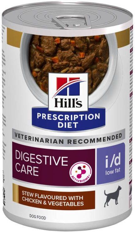 Hill's PD Hill's Prescription Diet Digestive Care i d Hondenvoer Kip Groente 354 gram