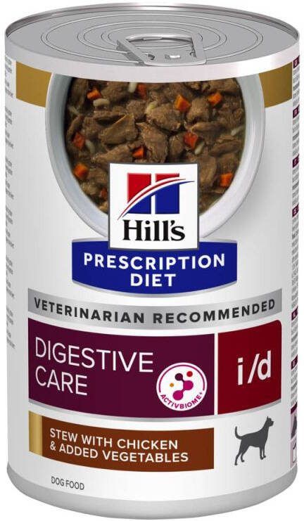 Hill's PD Hill's Prescription Diet Digestive Care i d Hondenvoer Kip Groente 354 gram