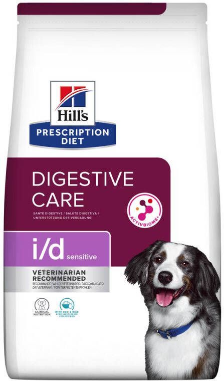 Hill's PD Hill's Prescription Diet Digestive Care i d Hondenvoer Rijst 12 kg