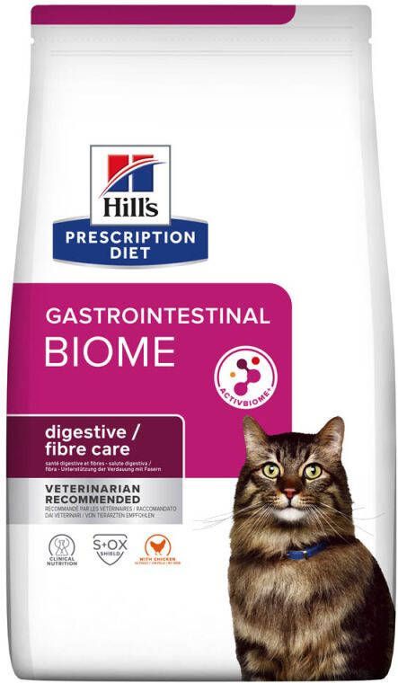 Hill's PD Gastrointestinal BIOME Kattenvoer Kip 3 kg