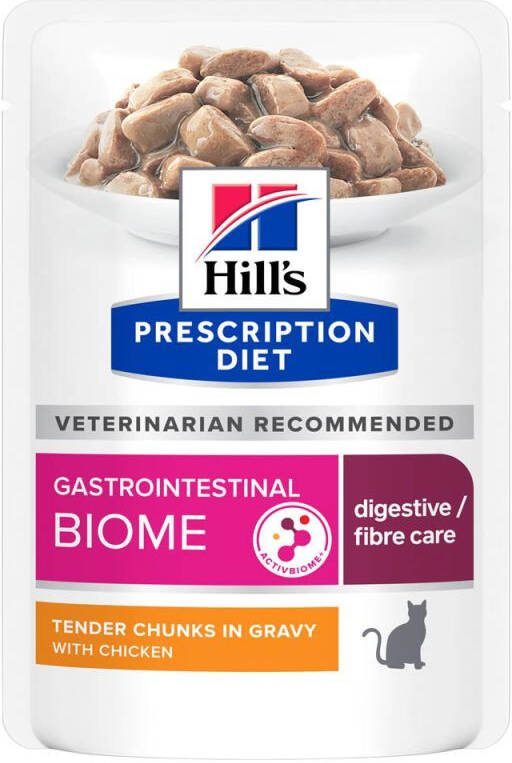 Hill's PD Hill's Prescription Diet Gastrointestinal BIOME Kattenvoer Kip 1 02 kg