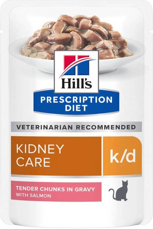 Hill's PD Hill's Prescription Diet Kidney Care k d Kattenvoer Zalm 1 02 kg