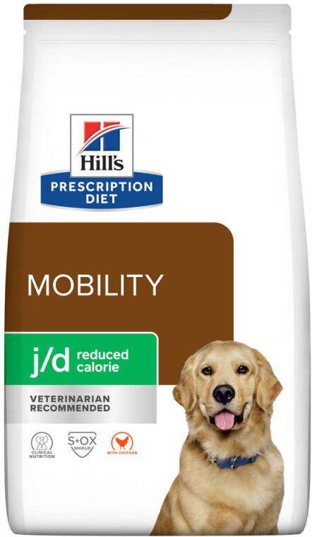Hill's PD Hill's Prescription Diet Mobility j d Hondenvoer Kip 12 kg