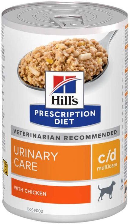 Hill's PD Hill's Prescription Diet Urinary Care c d Hondenvoer Kip 370 gram