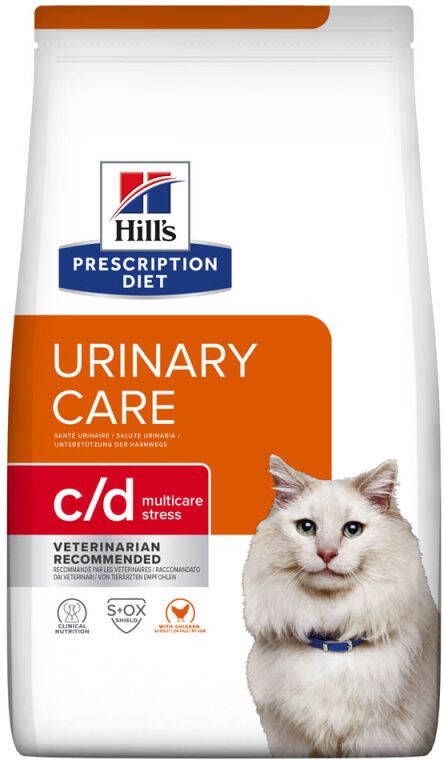 Hill's PD Urinary Care c d Kattenvoer Kip 3 kg