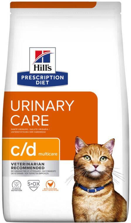 Hill's PD Urinary Care c d Kattenvoer Kip 3 kg