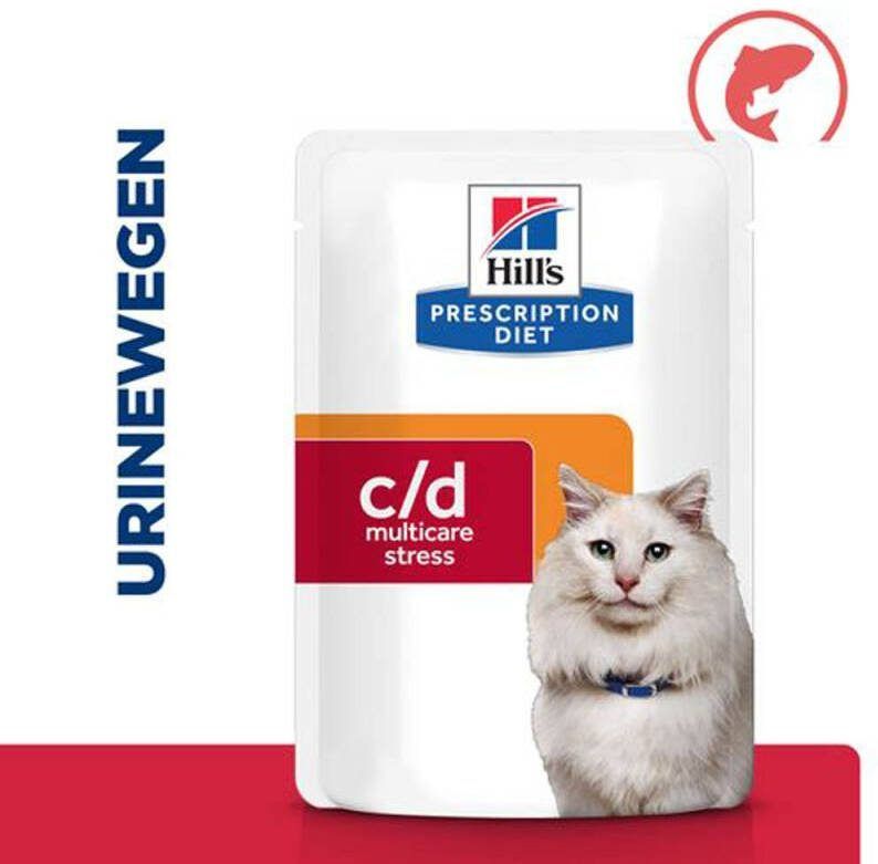 Hill's PD Hill's Prescription Diet Urinary Care c d Kattenvoer Zalm 1 02 kg