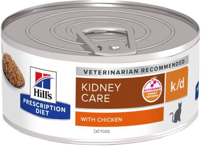 Hill's PD Kidney Care k d Kattenvoer Kip 156 gram