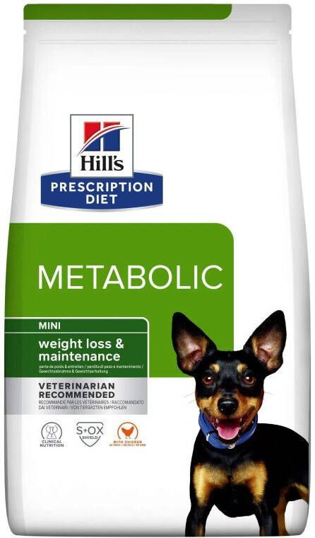 Hill's PD Metabolic Mini Hondenvoer Kip 9 kg