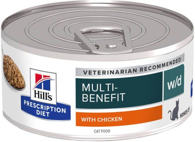 Hill's PD Multi Benefit w d Kattenvoer Kip 156 gram