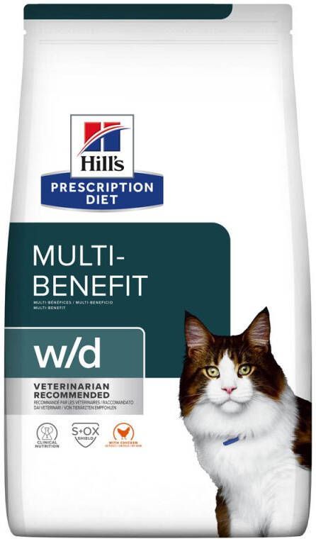 Hill's PD Multi Benefit w d Kattenvoer Kip 3 kg