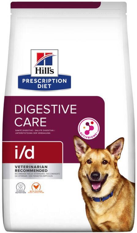 Hill's PD Prescription Diet i d Digestive Care Hondenvoer veterinair Kip 16 kg