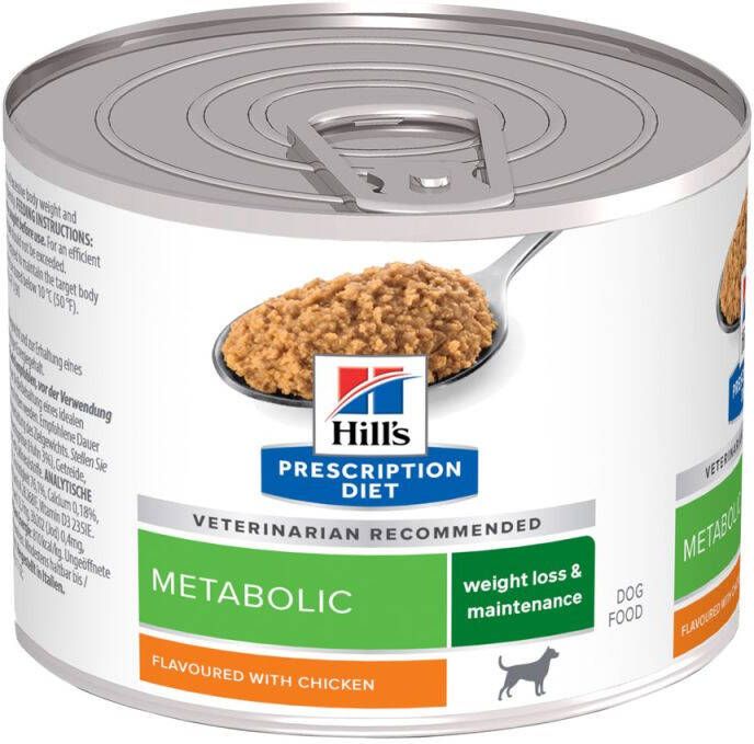 Hill's PD Prescription Diet Metabolic Weight Management Hondenvoer veterinair Kip 200 gram