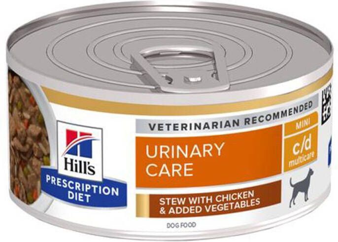 Hill's PD Prescription Diet Multicare Hondenvoer veterinair Kip Groente 156 gram