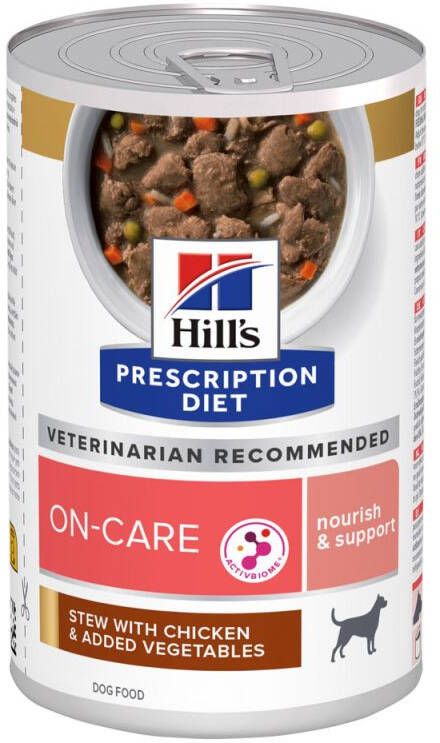 Hill's PD Prescription Diet ON-Care Hondenvoer veterinair Kip Groente 354 gram