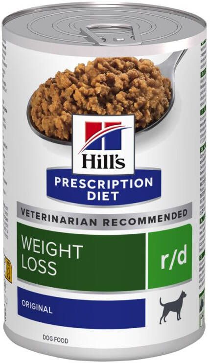 Hill's PD Prescription Diet r d Weight Reduction Hondenvoer veterinair 350 gram