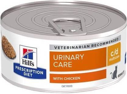 Hill's PD Urinary Care Kattenvoer Kip 156 gram