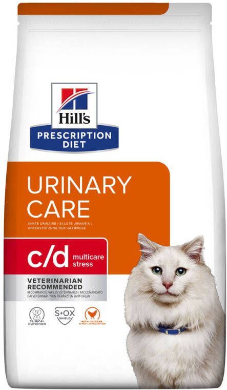 Hill's PD Urinary Care Multicare Stress Kattenvoer Kip 12 kg