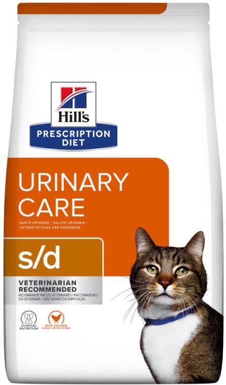 Hill's PD Urinary Care s d Kattenvoer Kip 3 kg