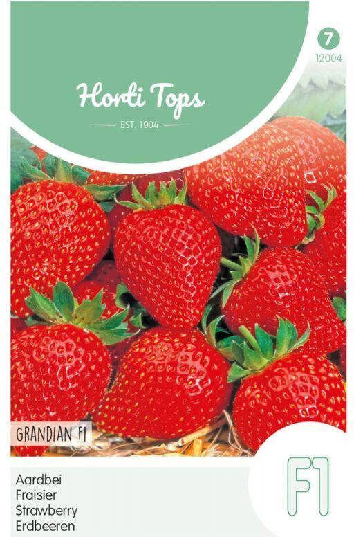 Hortitops Aardbeien Fragaria x ananassa Sarian F1 Fruitzaden 20 stuks