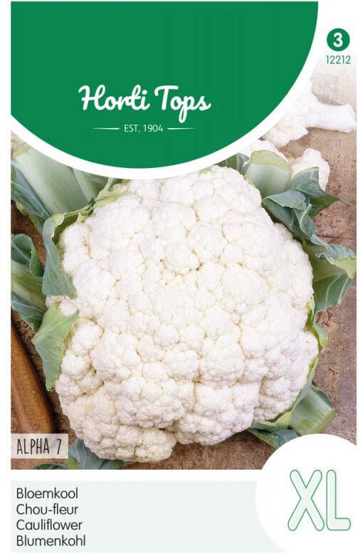 Hortitops Bloemkool Brassica oleracea Alpha 7 Groentezaden 1 g