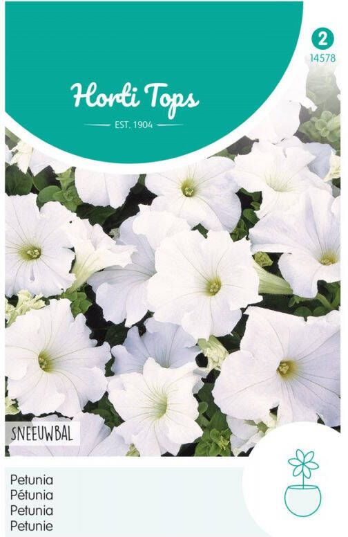 Hortitops Petunia Sneeuwbal Bloemzaden Petunia