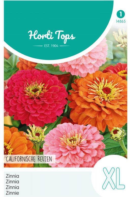 Hortitops Zinnia Californische Reuzen Bloemzaden Zinnia
