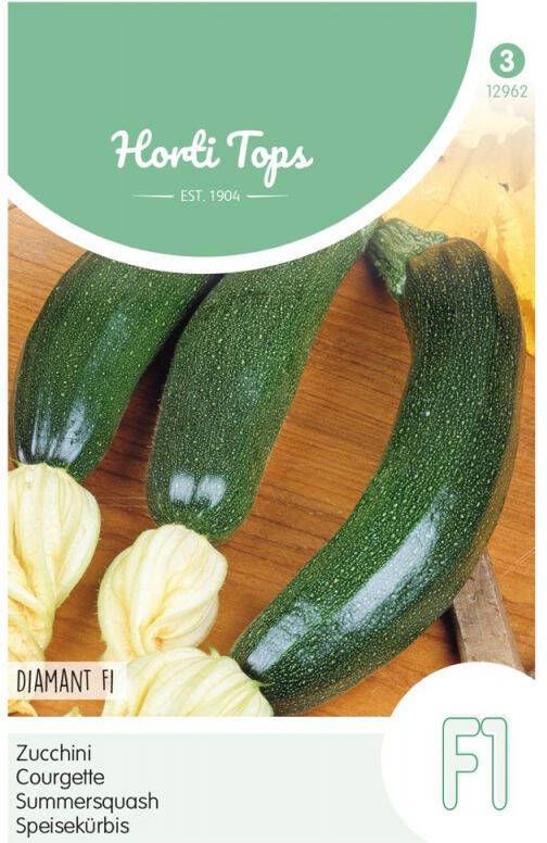 Hortitops Courgette Cucurbita pepo Diamant F1 Courgette 2 gram