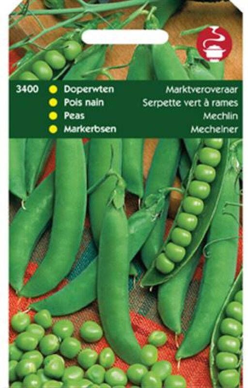 Hortitops Doperwten Pisum sativum Marktveroveraar Peulvruchten 100 gram