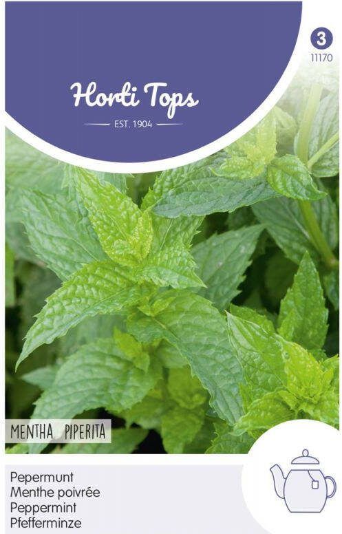 Hortitops Pepermunt Mentha piperita Kruidenzaden 0 08 gram