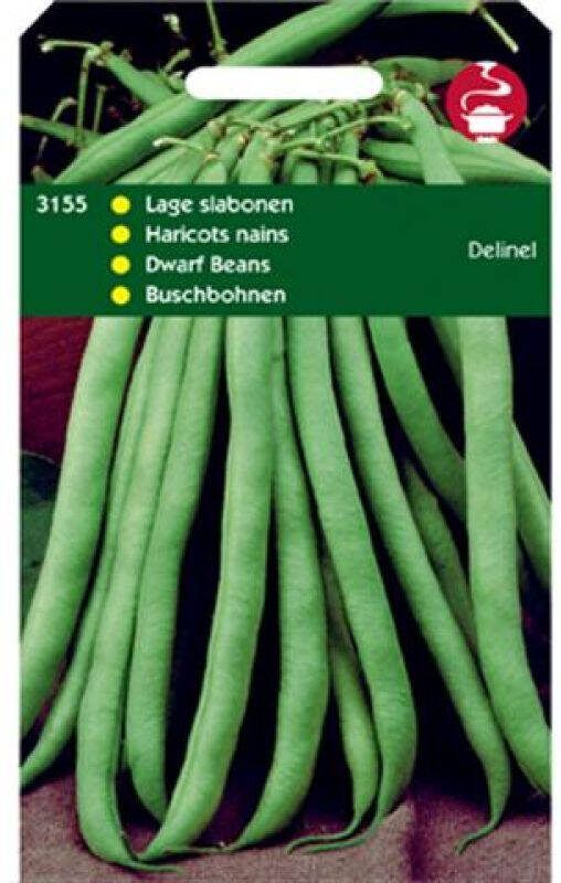 Hortitops Stamslabonen Phaseolus Vulgaris L. Delinel Z. Dr. Groentezaden 100 gram