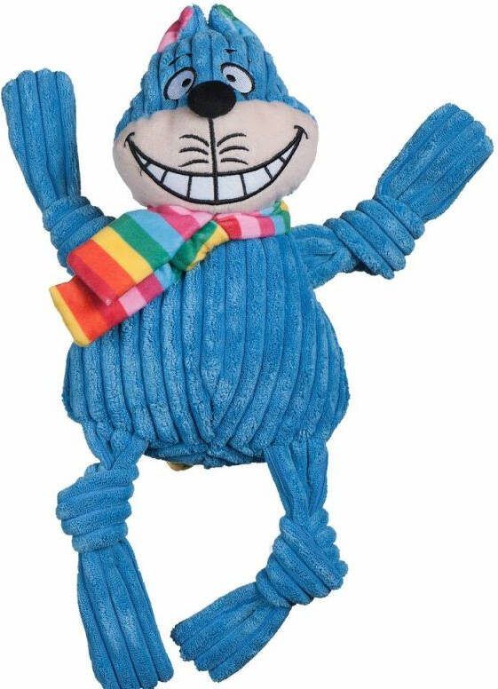 Huggle Hounds Kat Knuffel Hondenspeelgoed XL 36x20x15 cm