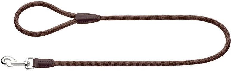 Hunter Freestyle lijn Hondenriem Bruin Touw 10-110 cm