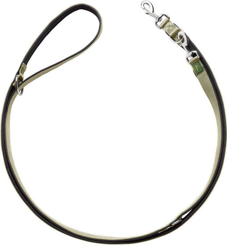 Hunter Vario Plus lijn Hondenriem Groen Neopreen 15-200 cm