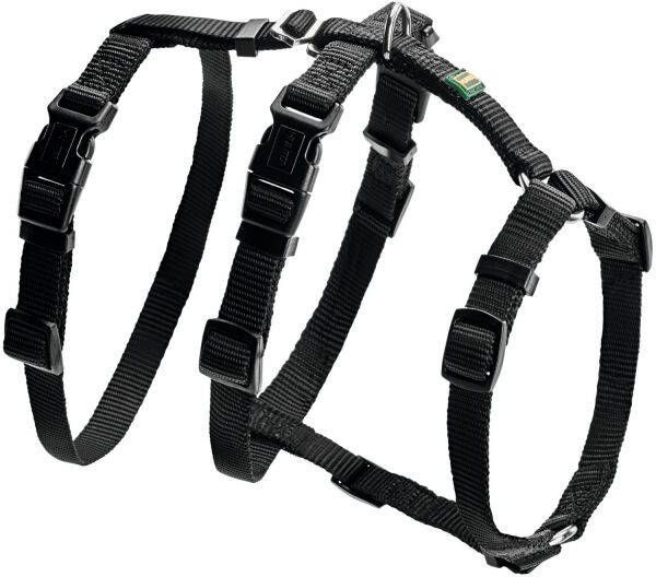 Hunter Vario Rapid Hondentuig Zwart Nylon M-L 64-100 cm