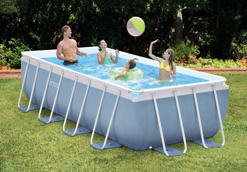 Intex Prism Frame™ Rectangular Premium Pool Set Opzetzwembad 488 x 244 x 107 cm - Foto 11