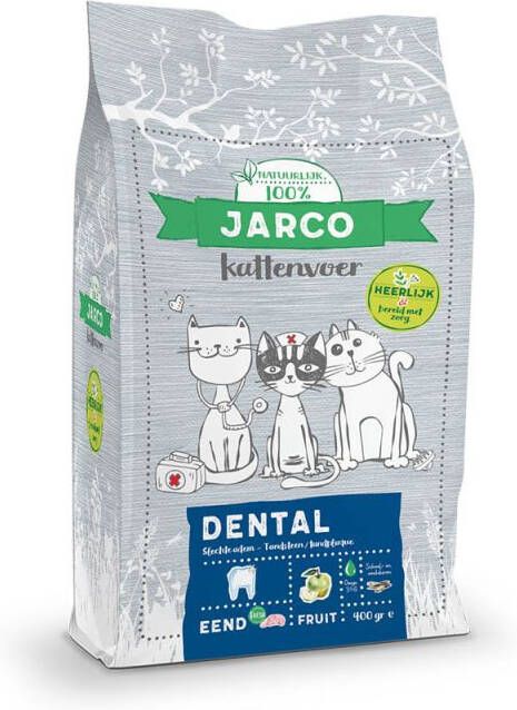 Jarco Dental Kattenvoer Eend 2 kg