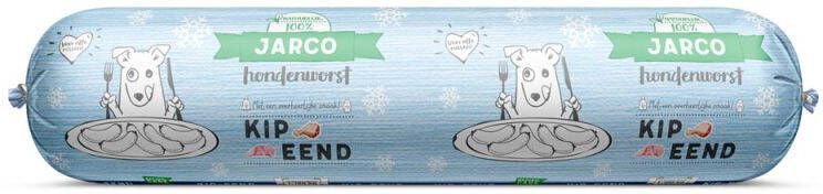 Jarco Hondenworst Kip Eend 600 gram