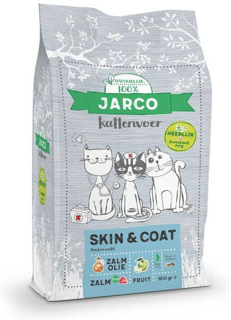 Jarco Skin & Coat Kattenvoer Zalm 2 kg