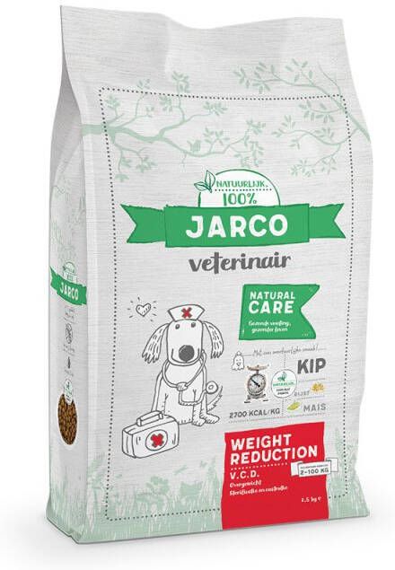 Jarco Weight Reduction Hondenvoer veterinair Kip 12 5 kg