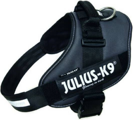 Beeztees Julius-K9 IDC-Powertuig 82-115cm antraciet