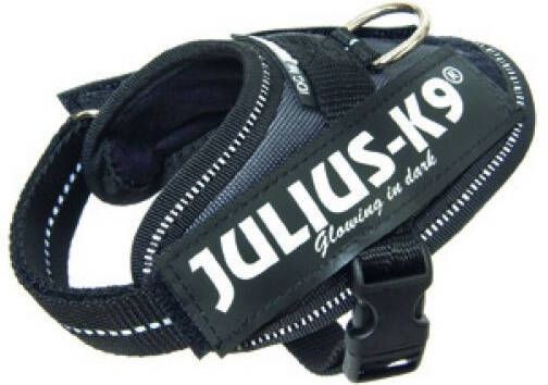 Beeztees Julius-K9 IDC-Powertuig Baby 33-45cm antraciet