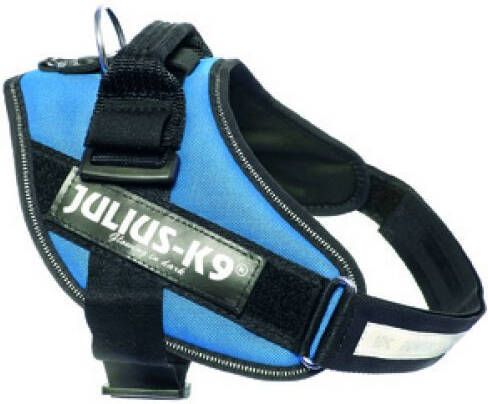 Beeztees Julius-K9 IDC-Powertuig 58-76cm blauw