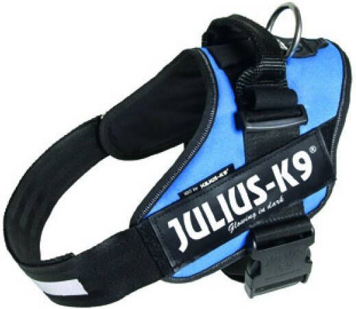 Beeztees Julius-K9 IDC-Powertuig 63-85cm blauw