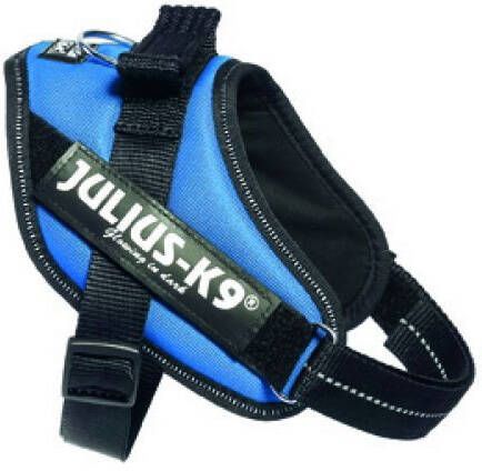 Beeztees Julius-K9 IDC-Powertuig Mini 40-53cm blauw