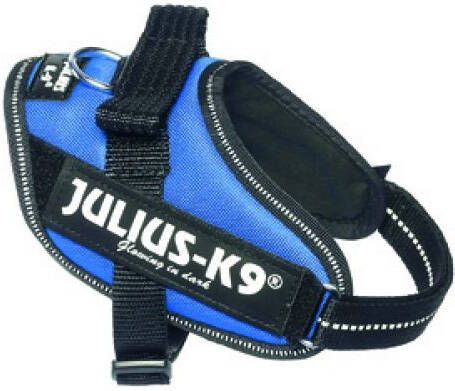 Beeztees Julius-K9 IDC-Powertuig Mini 49-67cm blauw